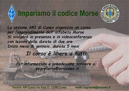 Il Morse con ARI-Cuneo