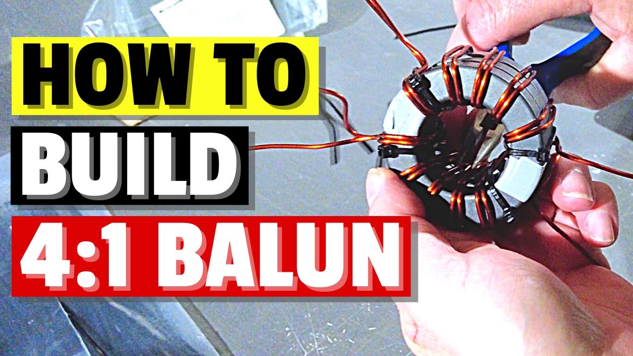 Amazing How to Build a 4:1 Balun – Start to Finish