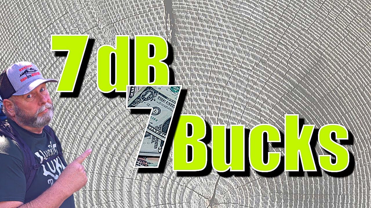 How to make a 2 meter Yagi and get 7 Db for 7 Bucks
