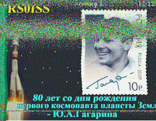 ISS SSTV Transmission Set for Late December