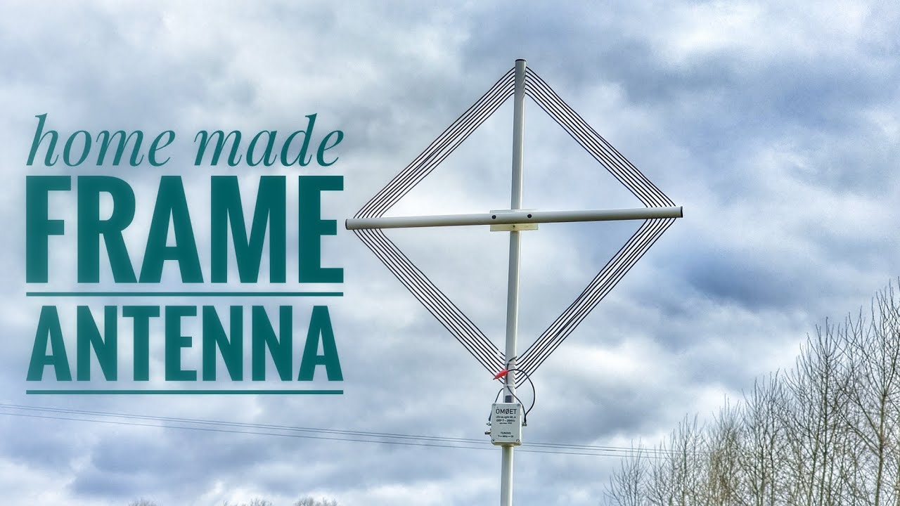 5-Band Frame Anetnna – How to Made