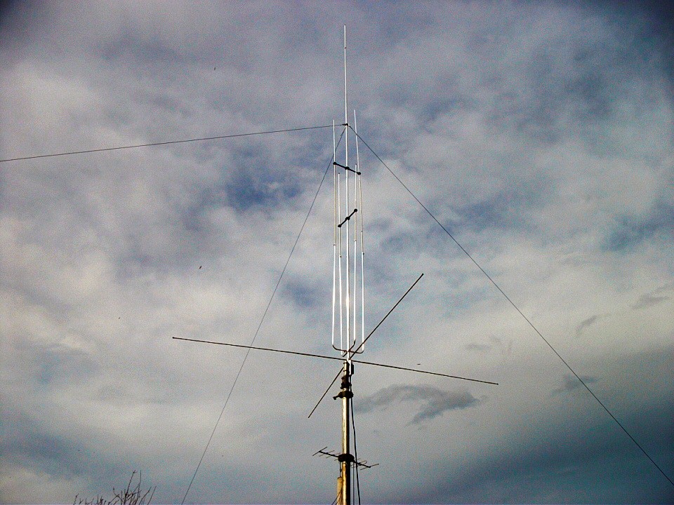 Vertical HF Antenna LZAV-5BAND