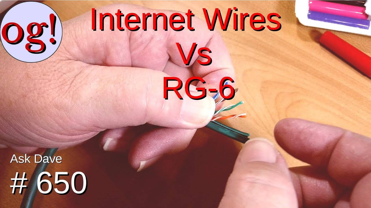 Internet Wiring Vs RG-6