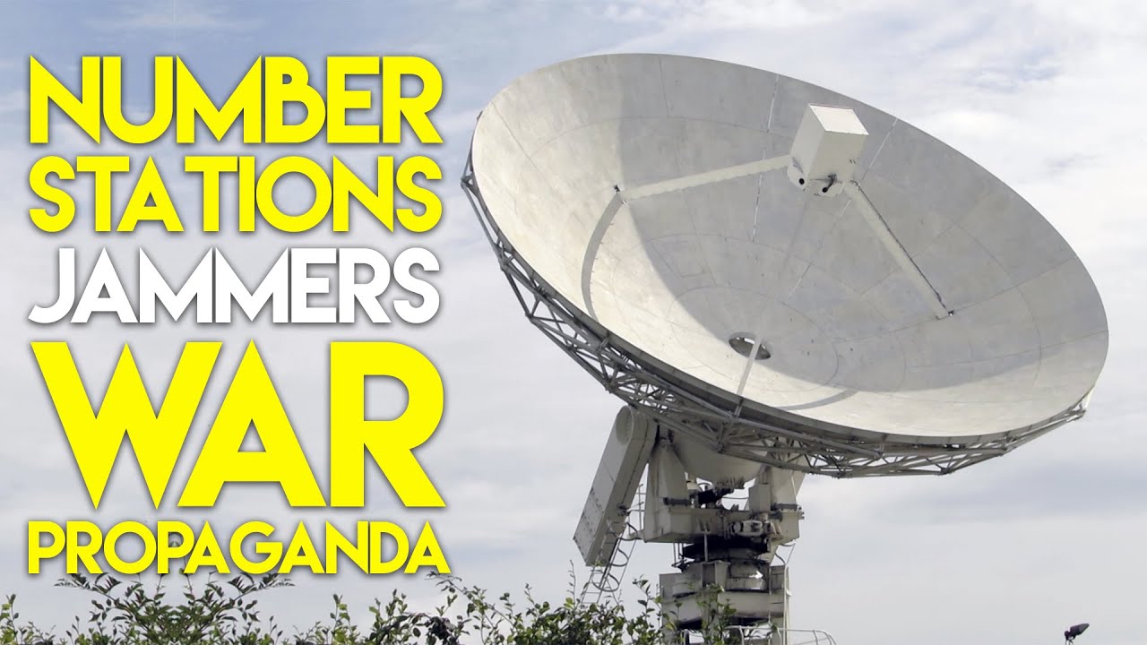 Number Stations, Jammers & War Propaganda On Shortwave Radio Happening Now!