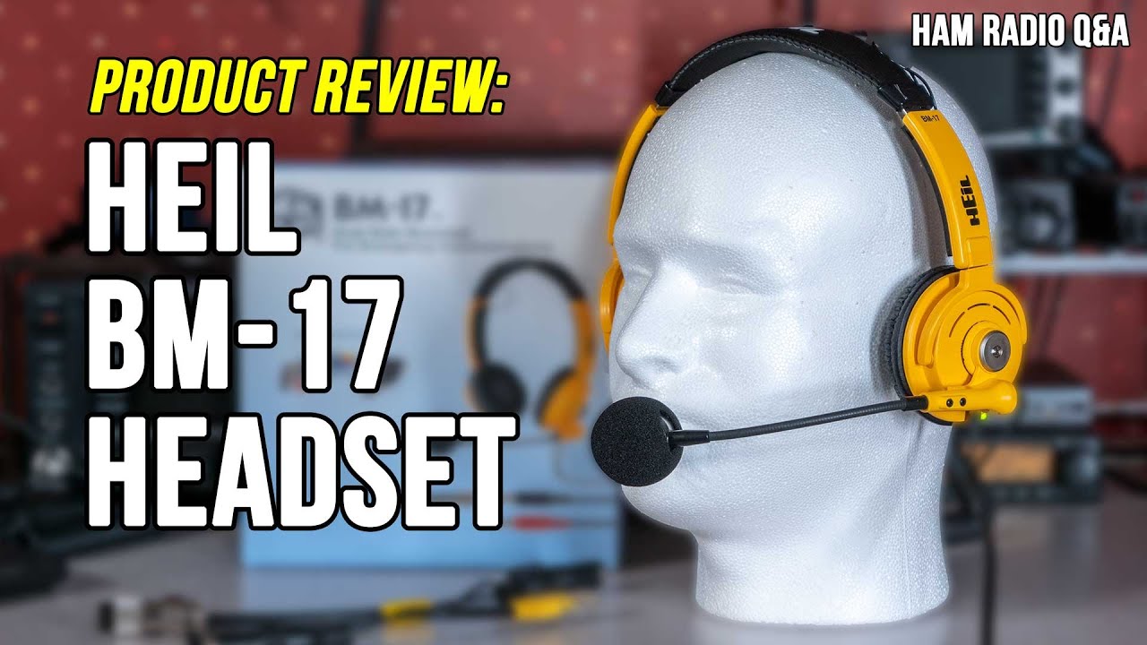 Best Ham Radio Headset? Heil BM-17 Dual Side Boomset Review