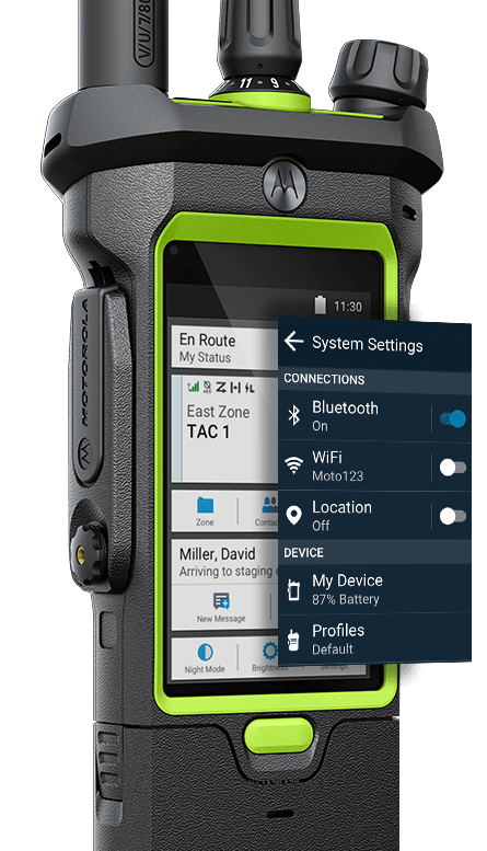 APX NEXT XN All-Band P25 Smart Radio