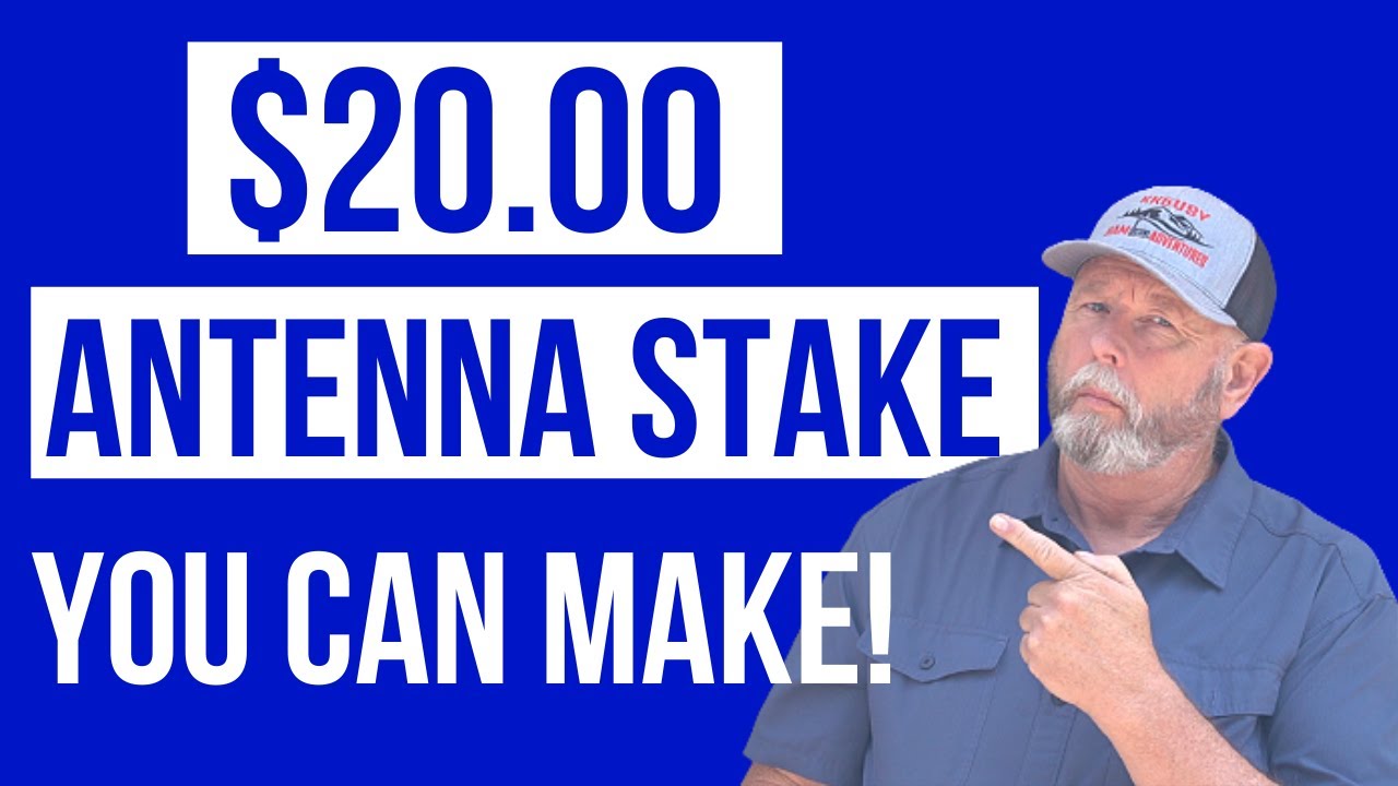 How to get 9 ham bands from one 17′ extendable antenna whip and how to set it up FAST!
