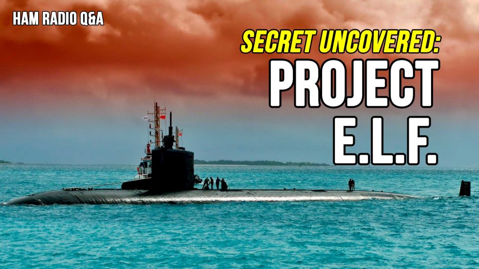  The history of communicating with submarines underwater
