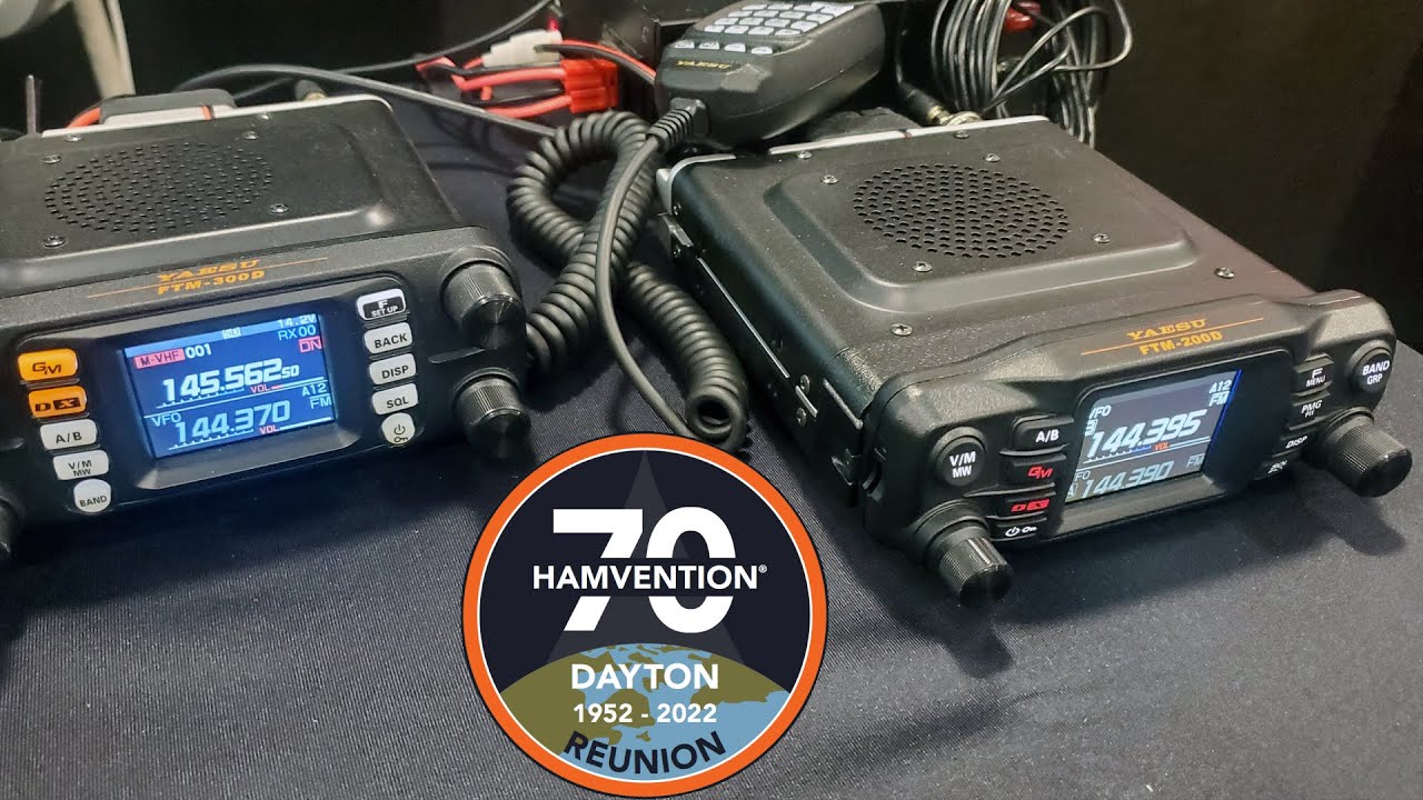 Yaesu FTM-200 vs FTM-300 at Dayton Hamvention 202