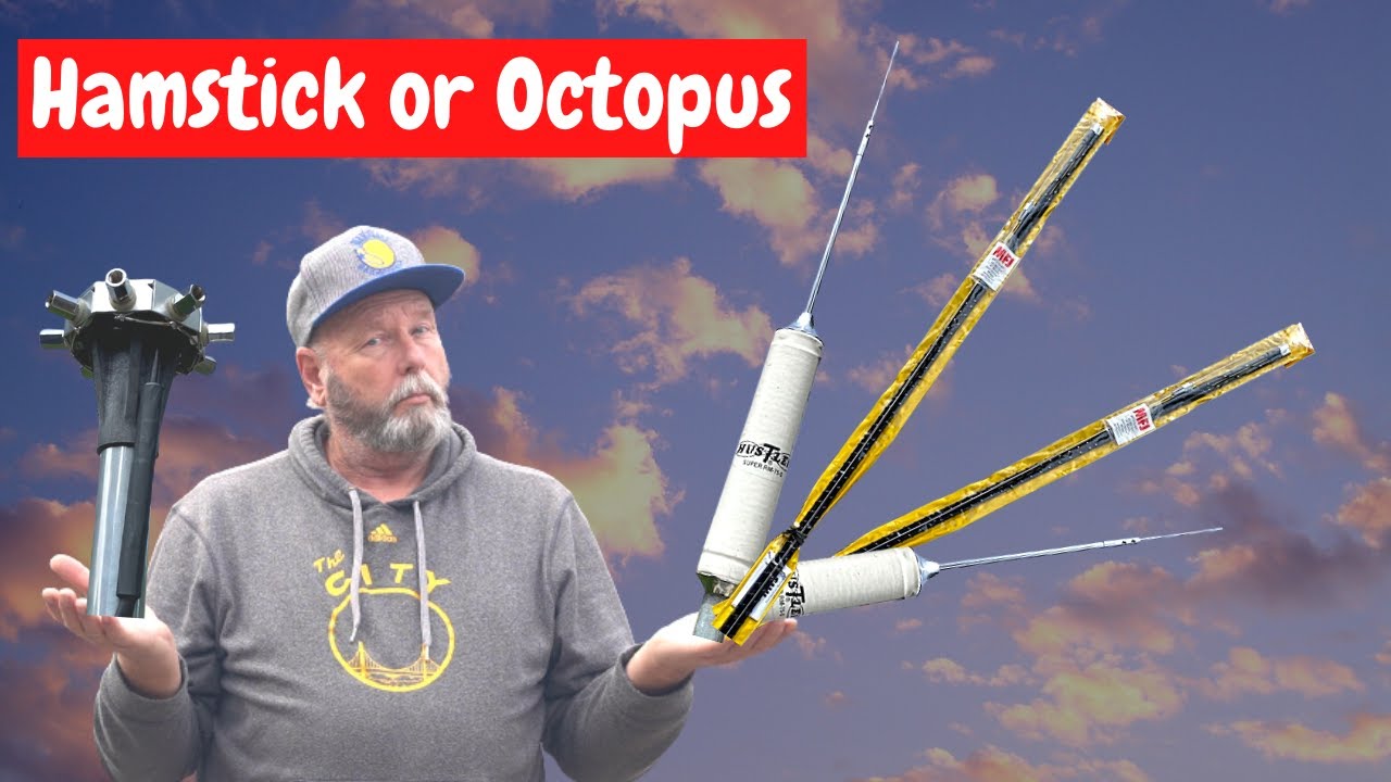 How to use Hamsticks in different ways for use on the HF bands in Ham Radio