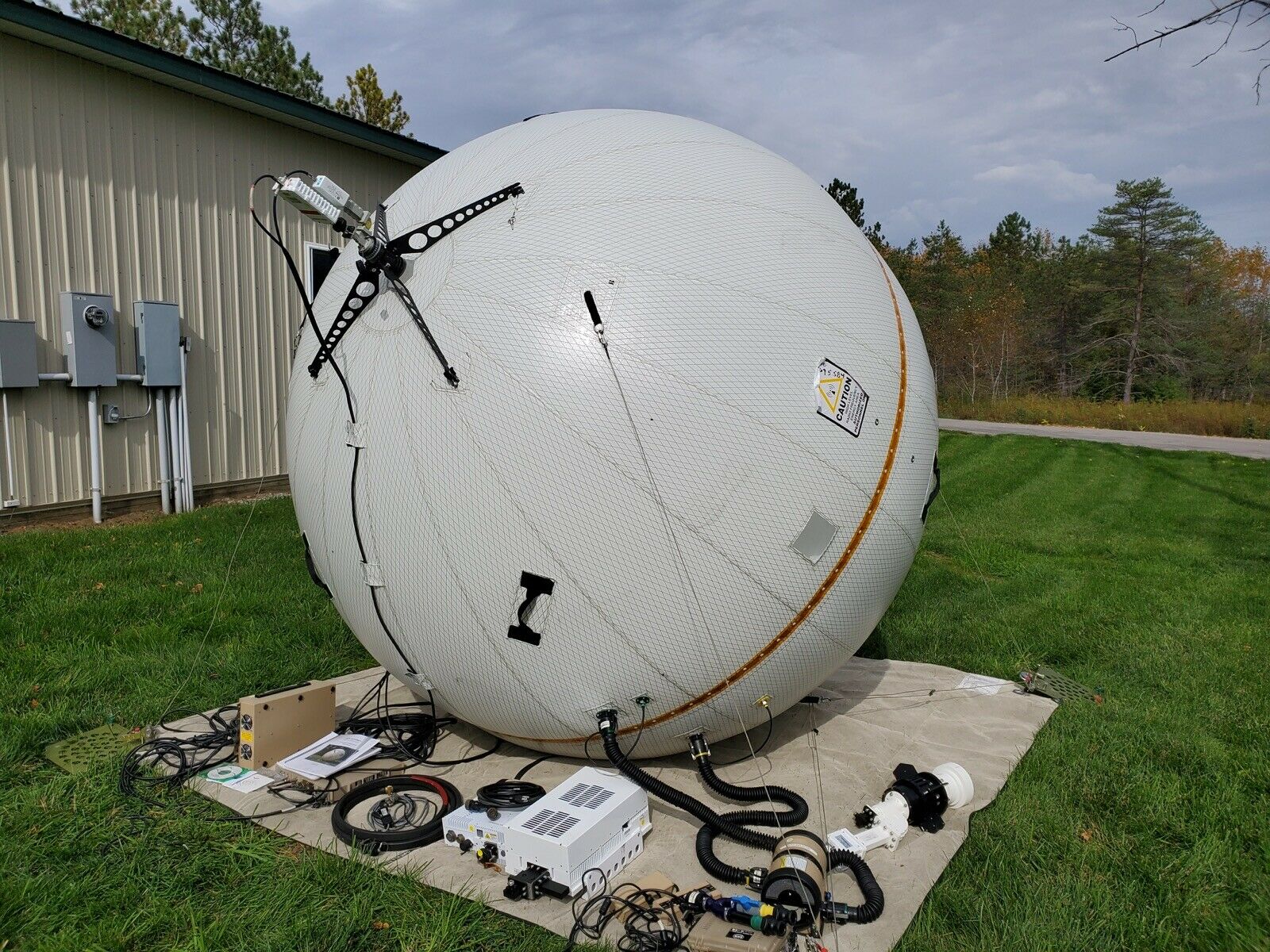 Inflatable Satellite Antenna