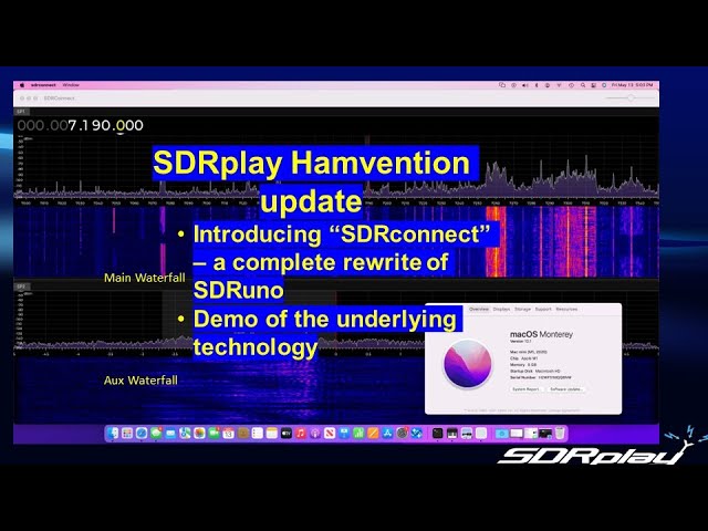 Introducing SDRconnect – SDRplay Hamvention 2022 demo
