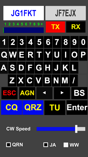 CW QSO Simulator for iPhone and Android