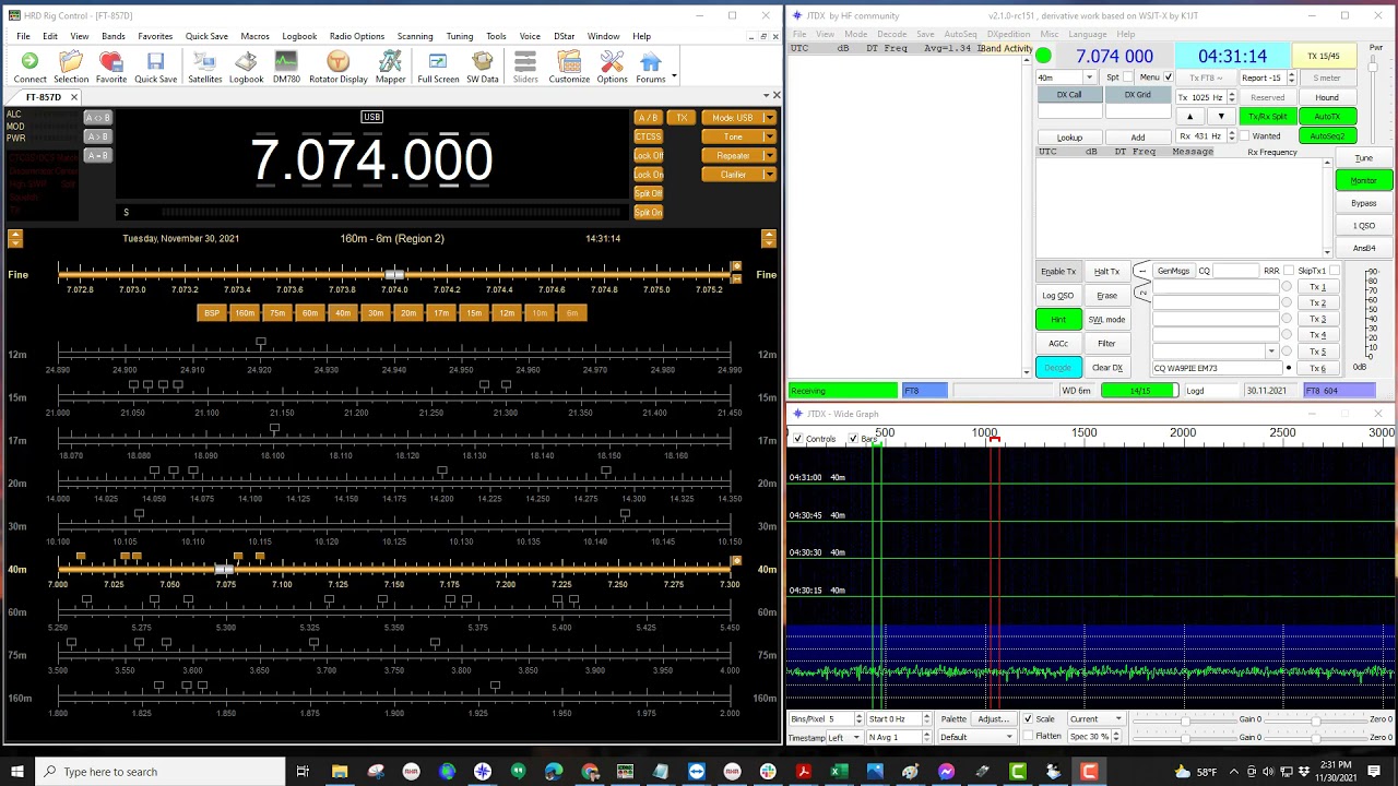 HRD Alert Demo [ FT8-FT4]
