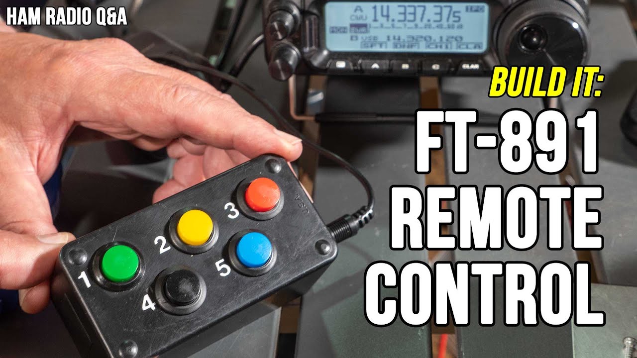 Building a Yaesu FT-891 remote control box