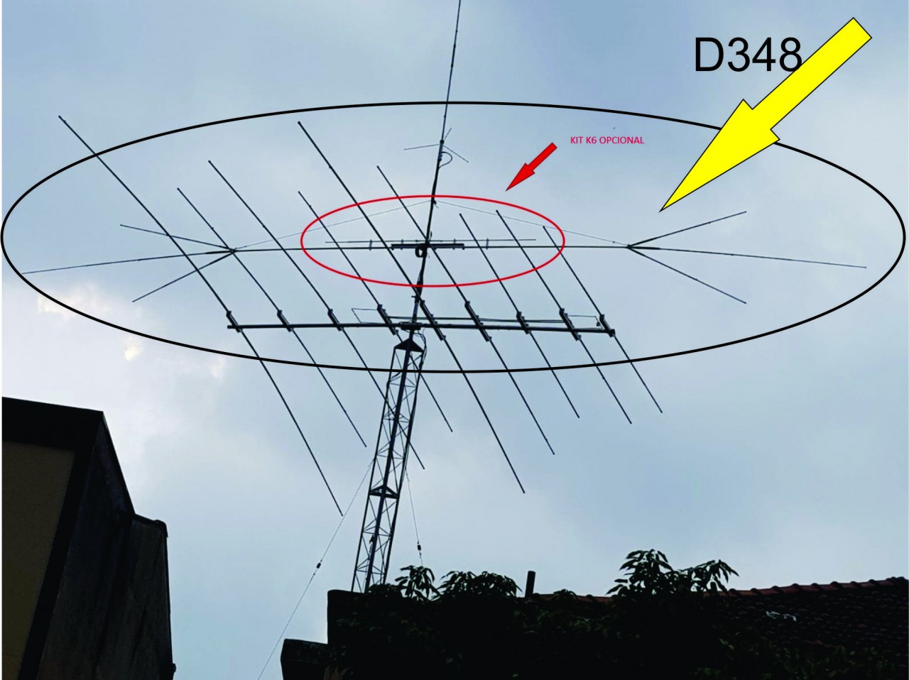 New Triband Antenna 30,40 AND 80M [ DIEX ]