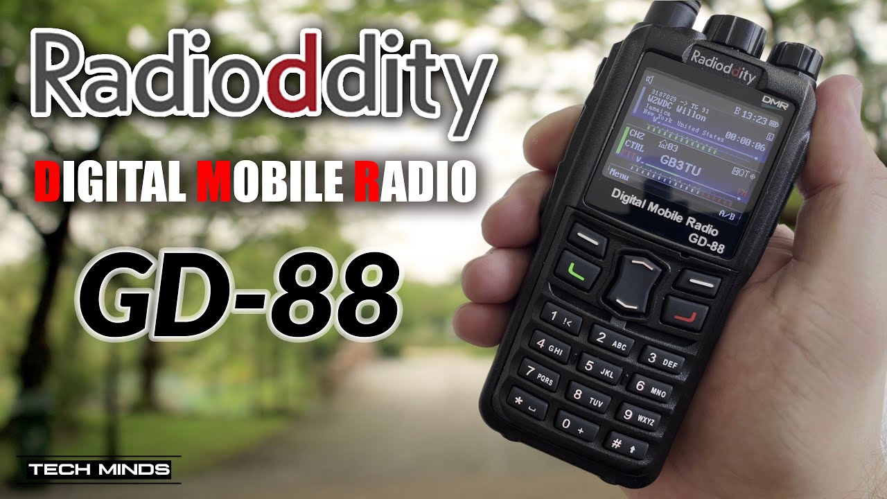 Radioddity GD-88 Dual Band Analog & Digital Handheld Transceiver Radioddity GD-88 Dual Band Analog & Digital Handheld Transceiver