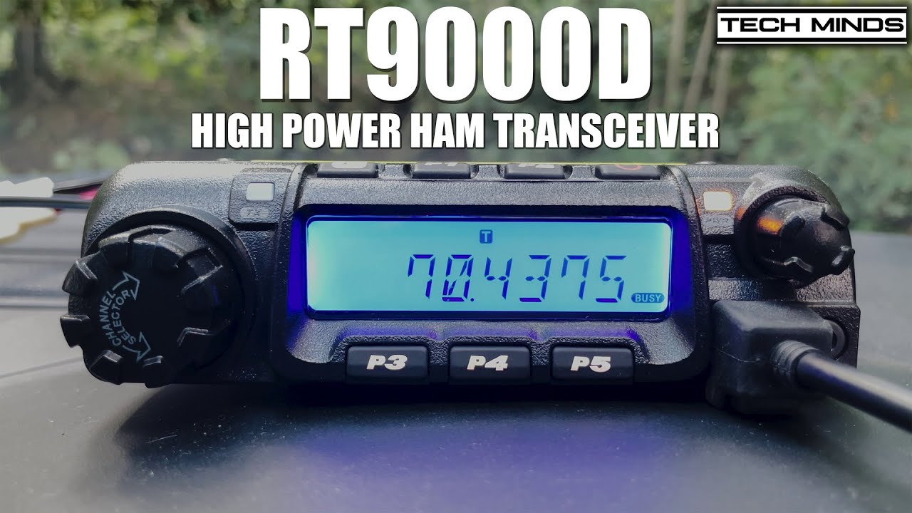 Retevis RT9000D High Power Transceiver 4/2/1.25/70cm Retevis RT9000D High Power Transceiver 4/2/1.25/70cm