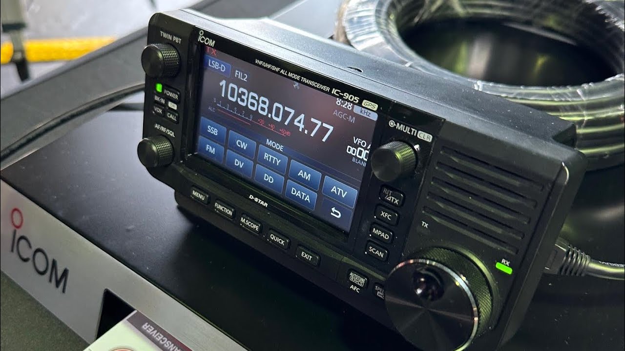 The IC-905 Debut! Ham Expo Walkthrough The IC-905 Debut! Ham Expo Walkthrough