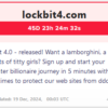 LockBit 4.0: Il nuovo ransomware apre le porte a chiunque sia disposto a pagare LockBit 4.0: Il nuovo ransomware apre le porte a chiunque sia disposto a pagare
