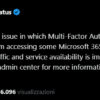 Microsoft 365 in Tilt: Problemi con l’MFA Bloccano l’Accesso agli Utenti! Microsoft 365 in Tilt: Problemi con l’MFA Bloccano l’Accesso agli Utenti!